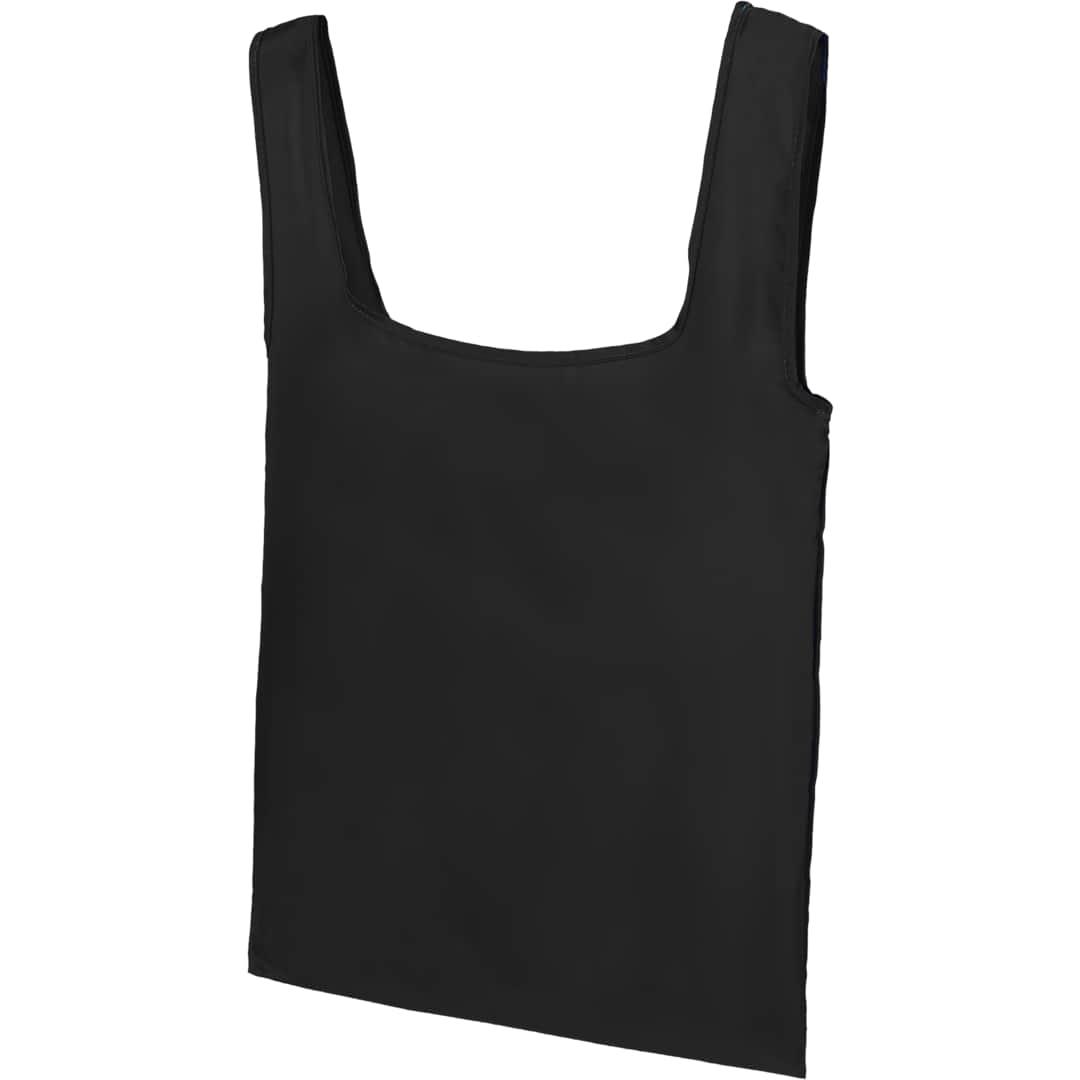 Mini-to-market packable shopper tote Black thumbnail 7