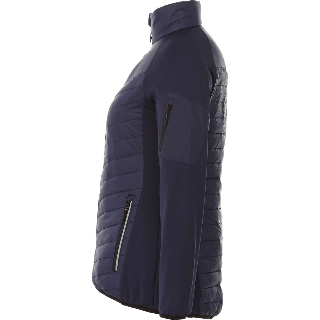Womens banff hybrid insulated jacket Navy Blue miniatura 6