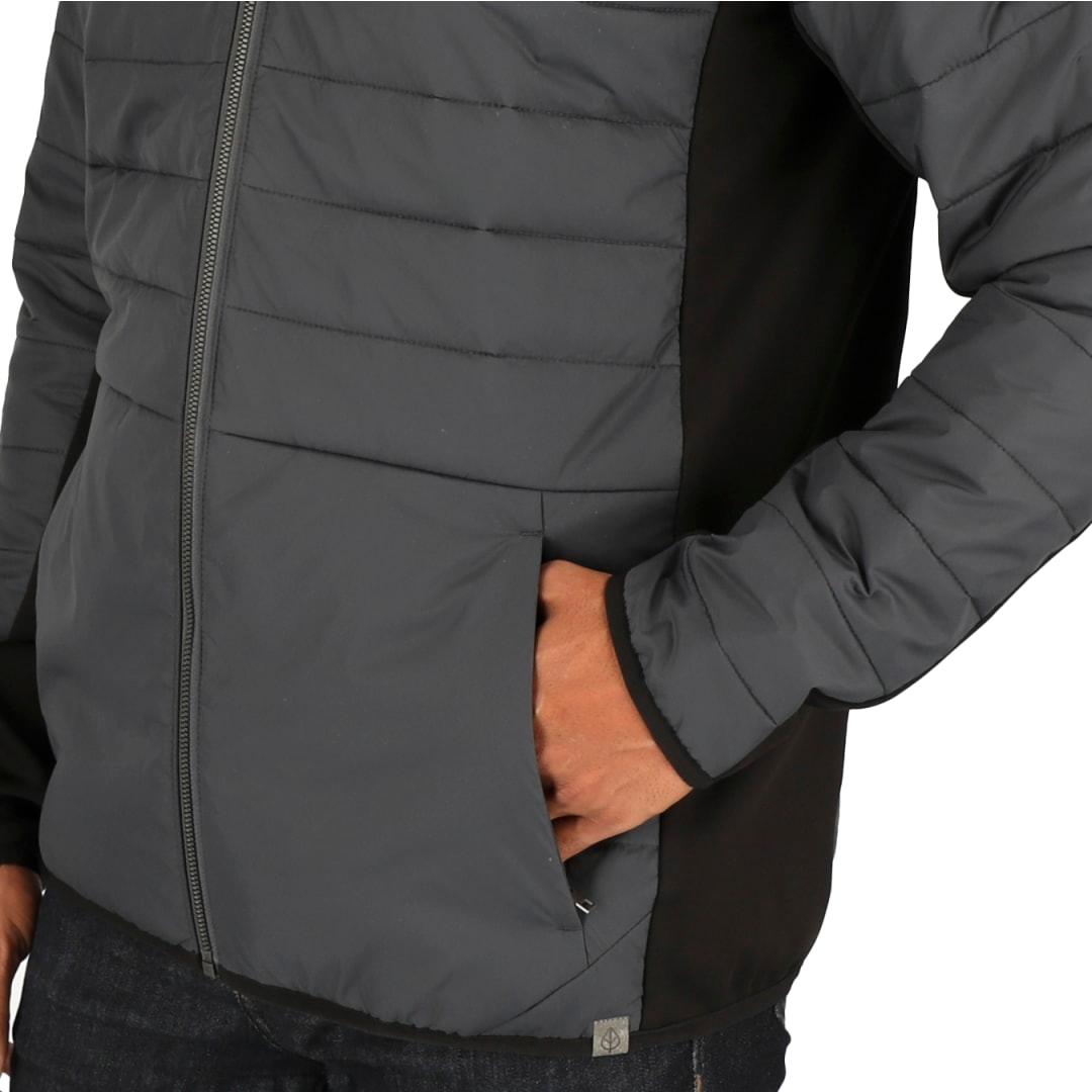 Geneva eco hybrid insulated jacket-mens Grey miniatura 8