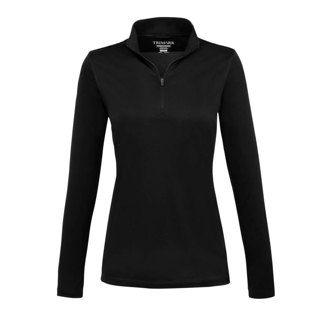 Dara knit quarter zip - womens Navy Blue miniatura 21