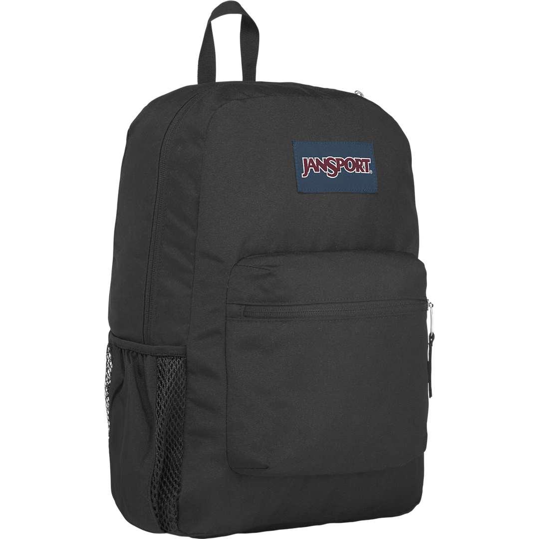 Jansport crosstown plus backpack Black front