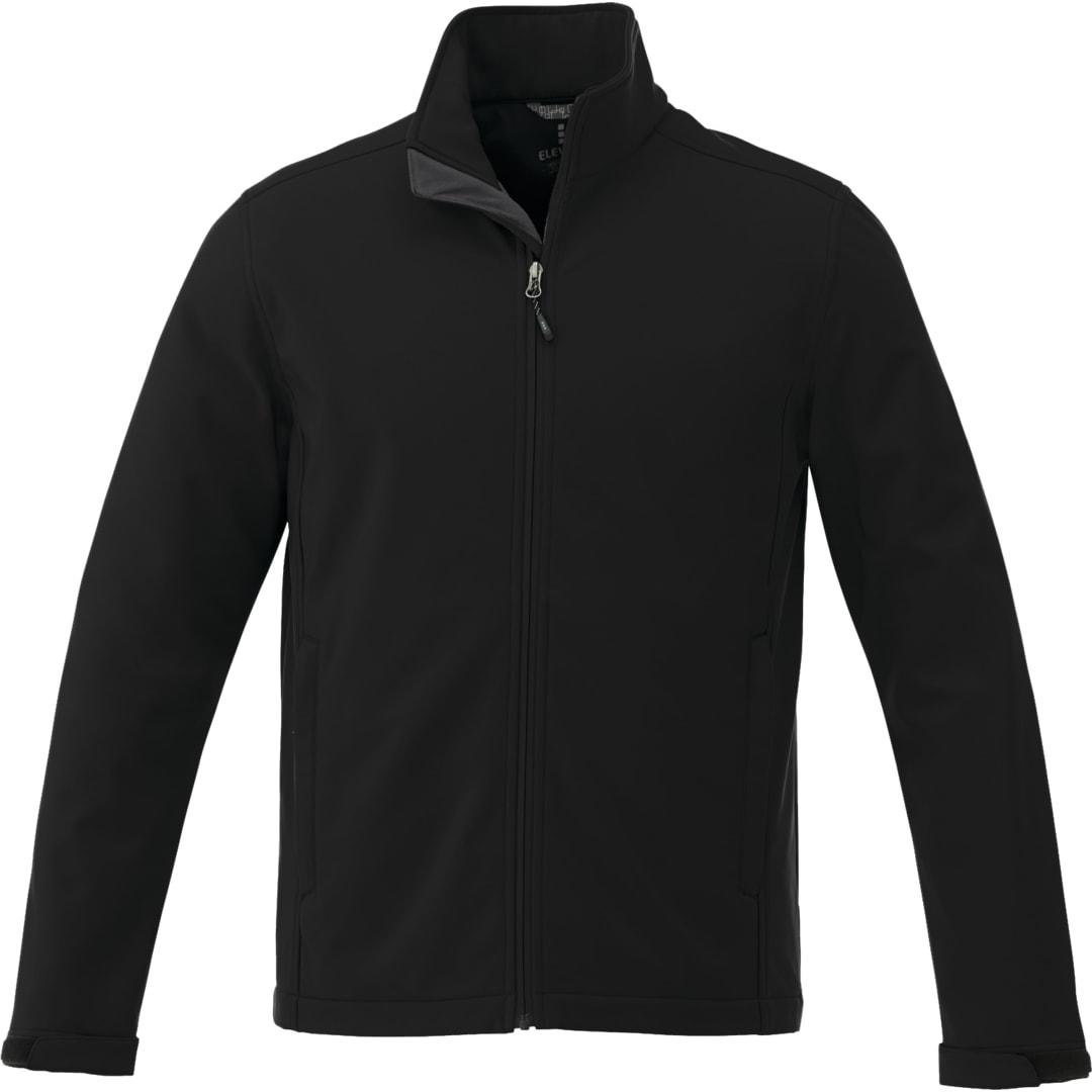 Mens maxson softshell jacket tall Black miniatura 5