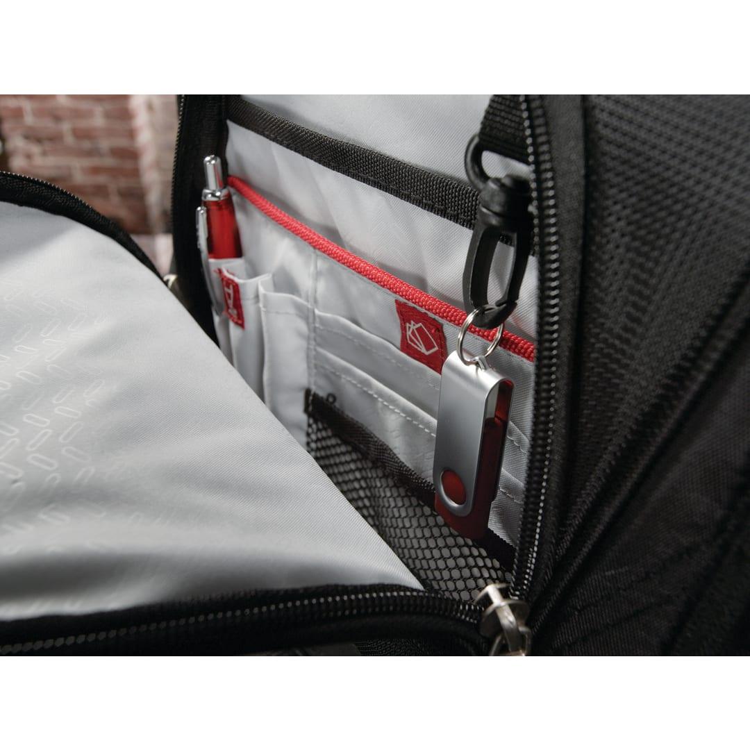 Elleven™ tsa 17 computer backpack Black miniatura 4