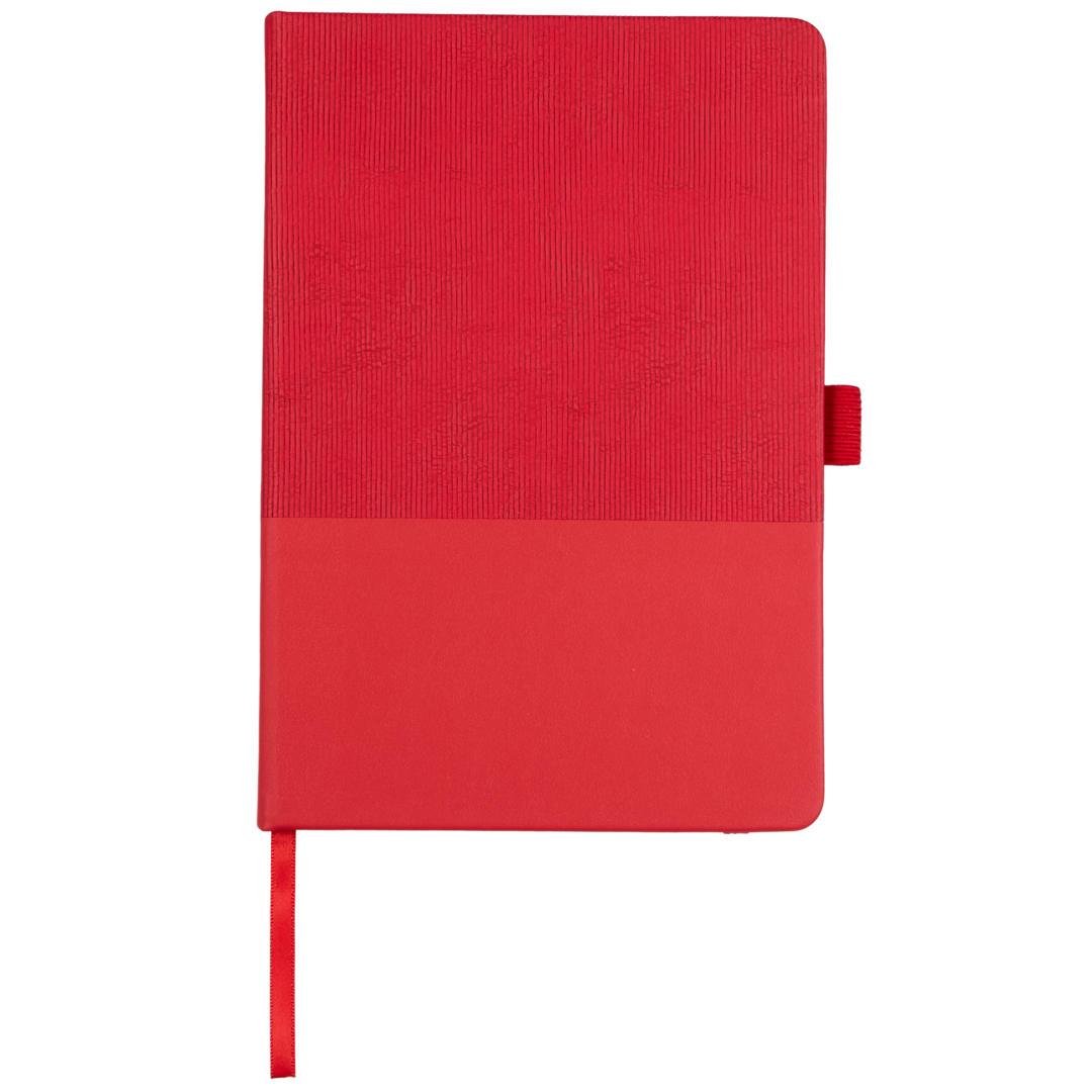 5.5X 8.5 fsc® recycled ribbed bound journal Black miniatura 25