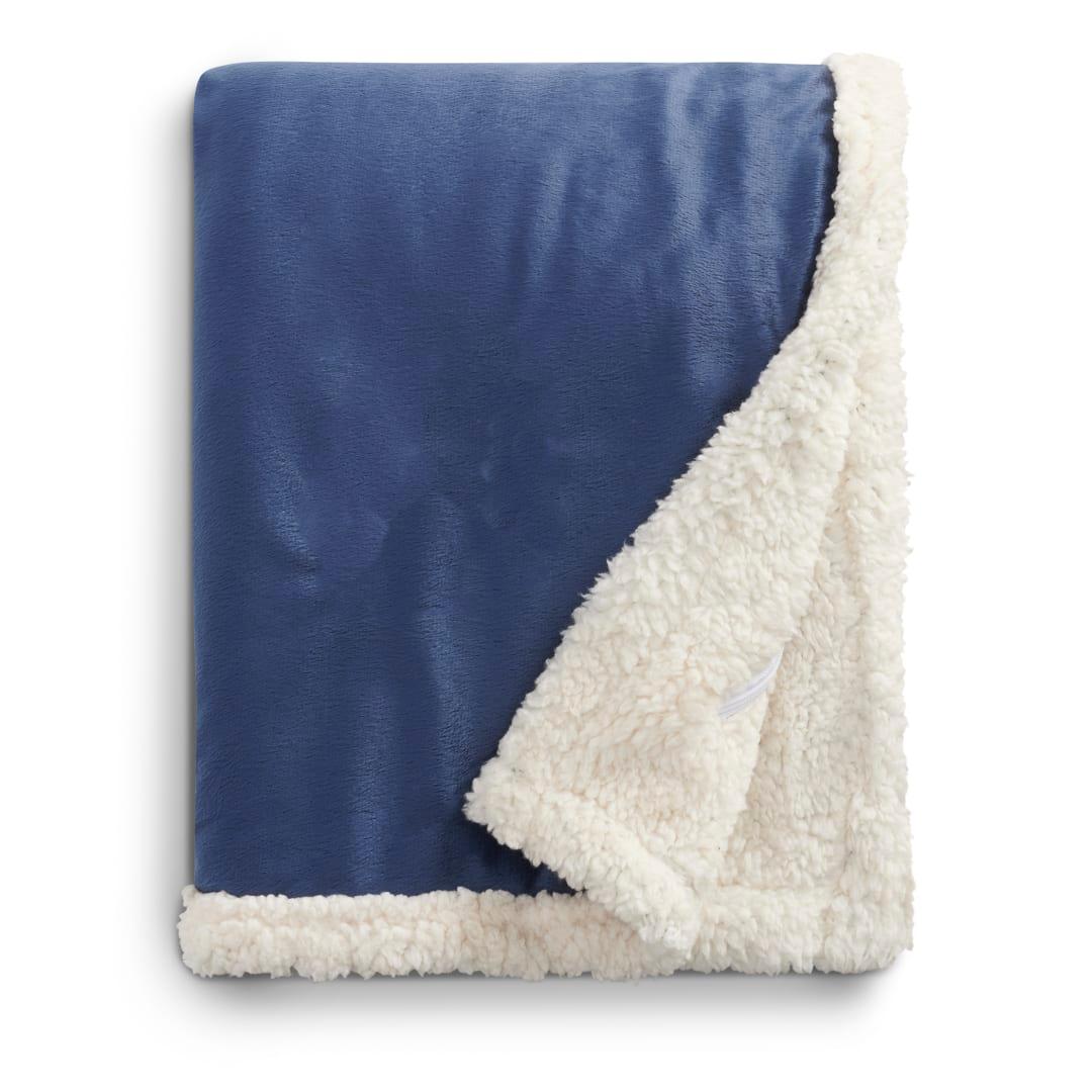 Field & co.® sherpa blanket Navy Blue miniatura 30