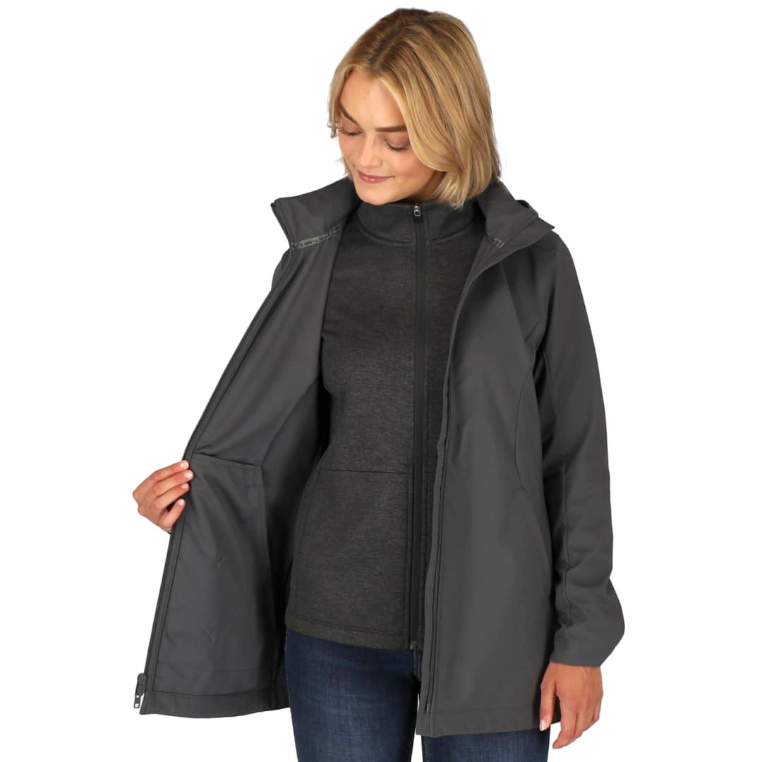 Manzano eco softshell jacket - womens Silver miniatura 21