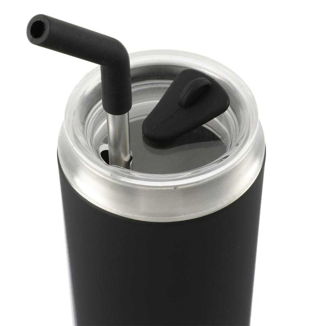 Marka copper vac tumbler w/ ss straw 20oz Black miniatura 5
