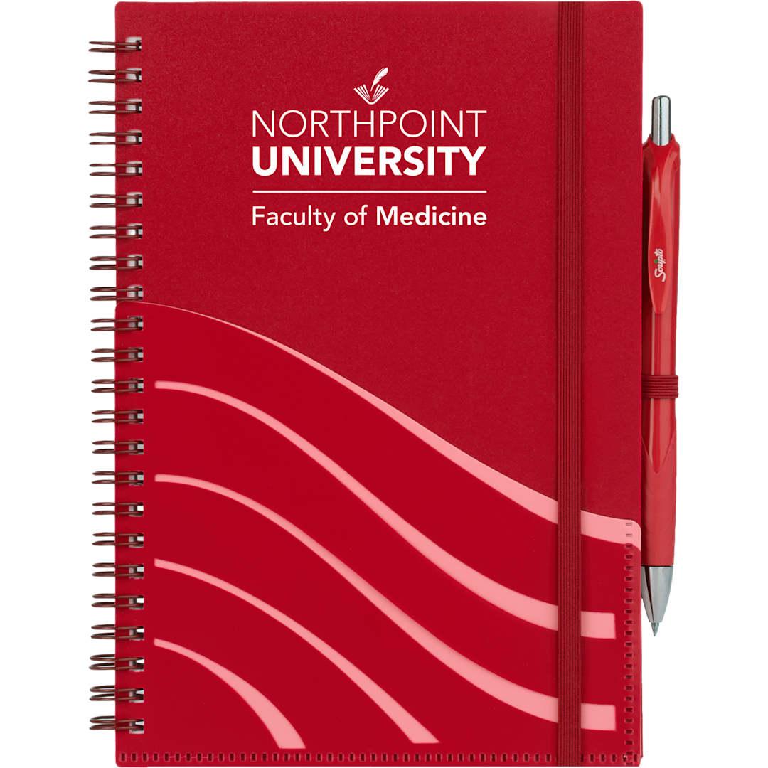 Scripto® recycled spiral notebook Black miniatura 25