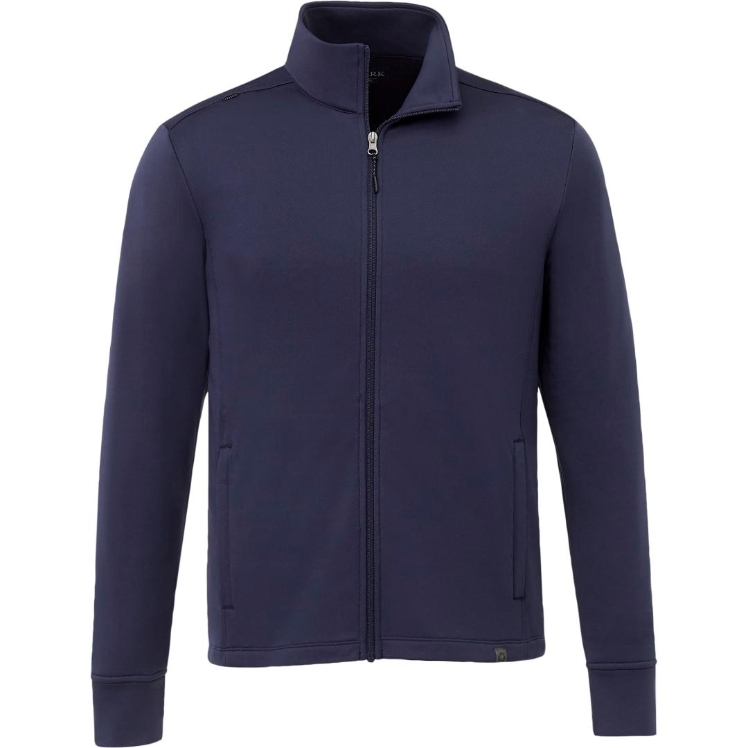 Mens frazier eco knit jacket Navy Blue miniatura 5