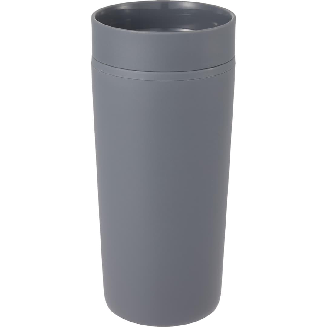 Lola recycled tumbler w/ 360 degree lid 16 oz Black miniatura 10