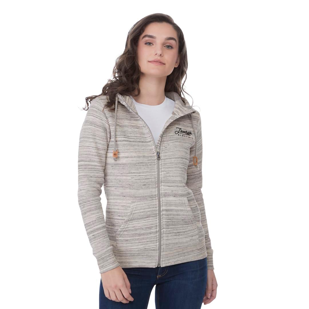 Tentree space dye zip hoodie - womens Grey miniatura 20
