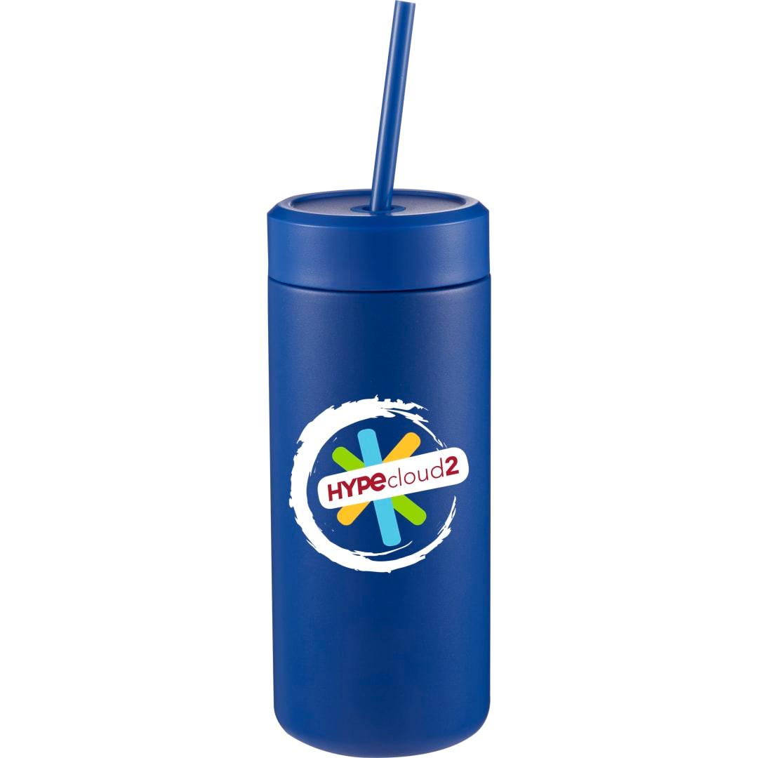 Sol tonal straw tumbler 20oz Grey miniatura 8