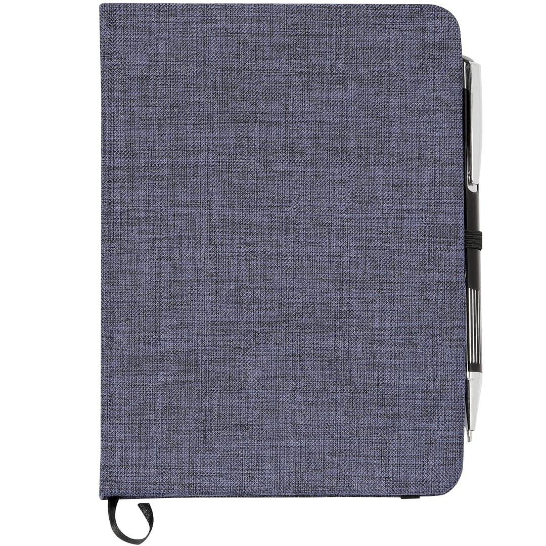 Fsc® mix 5 x 7 heathered bound notebook Grey miniatura 4