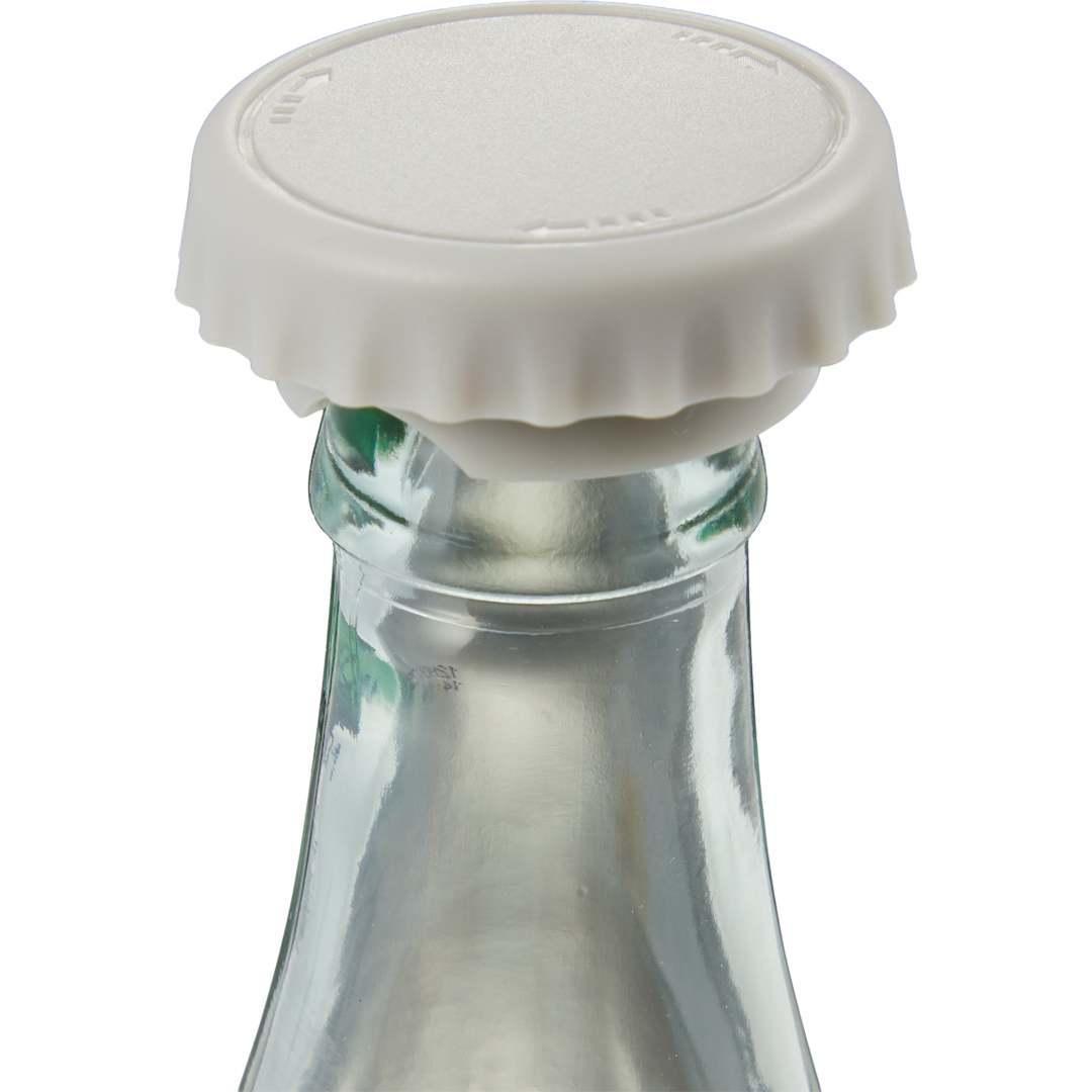 Recycled bottle topper & opener Black miniatura 26