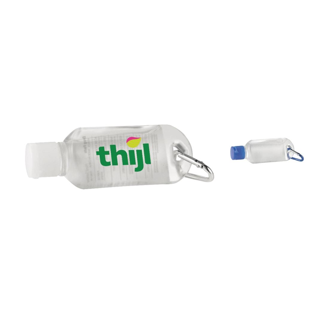 1.8Oz clip-n-go hand sanitizer Clear miniatura 3