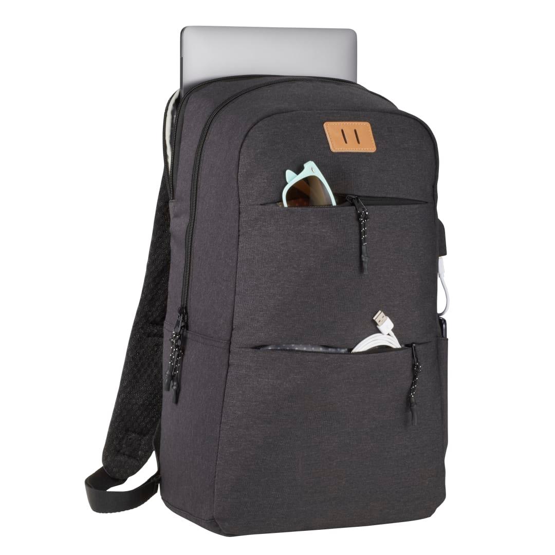 Nbn linden 15 computer backpack Dark Gray miniatura 6