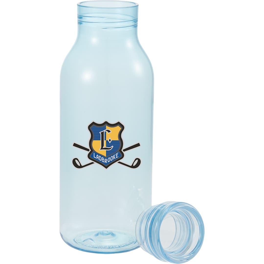 Meka recycled rpet single wall sports bottle 18oz Blue miniatura 6