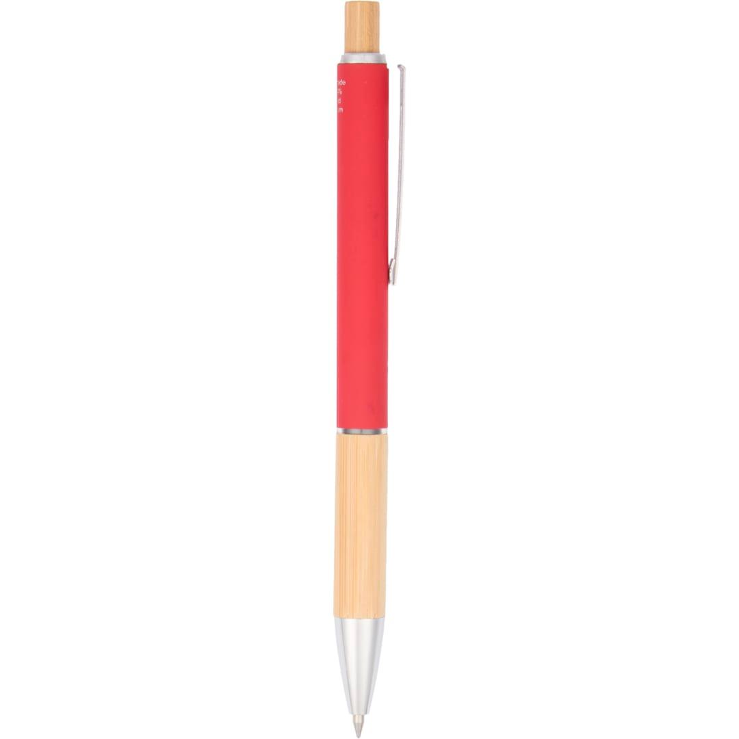Bamboo ral soft touch ballpoint Black miniatura 6