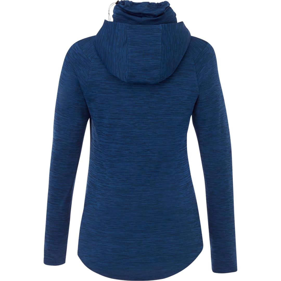 Womens sira eco knit hoody Blue miniatura 3