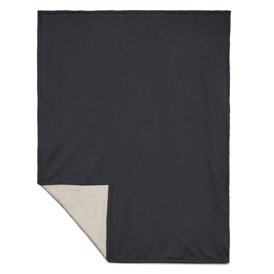 Fleece-sherpa blanket Navy Blue miniatura 12