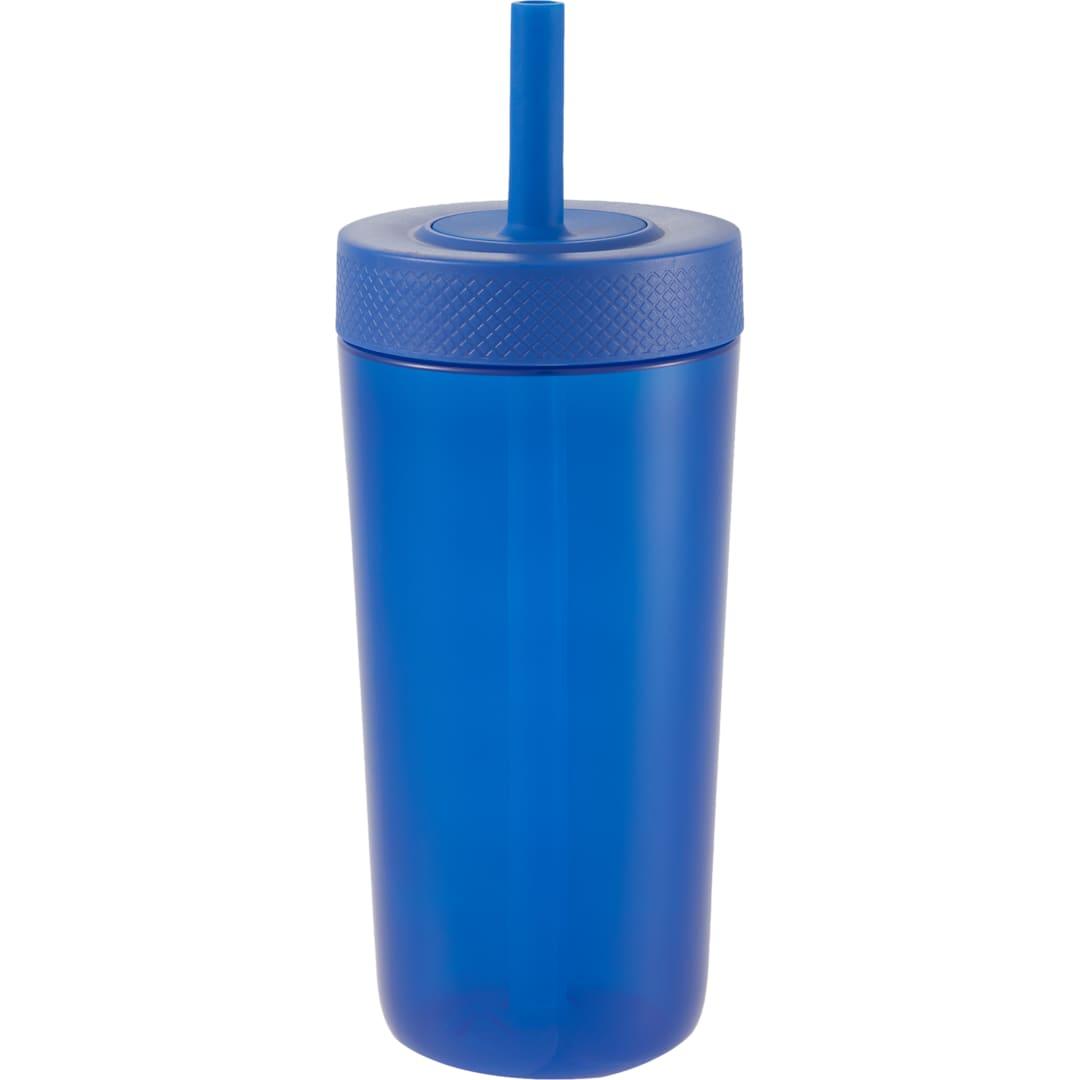 Everywhere 22oz recycled straw tumbler Royal miniatura 17