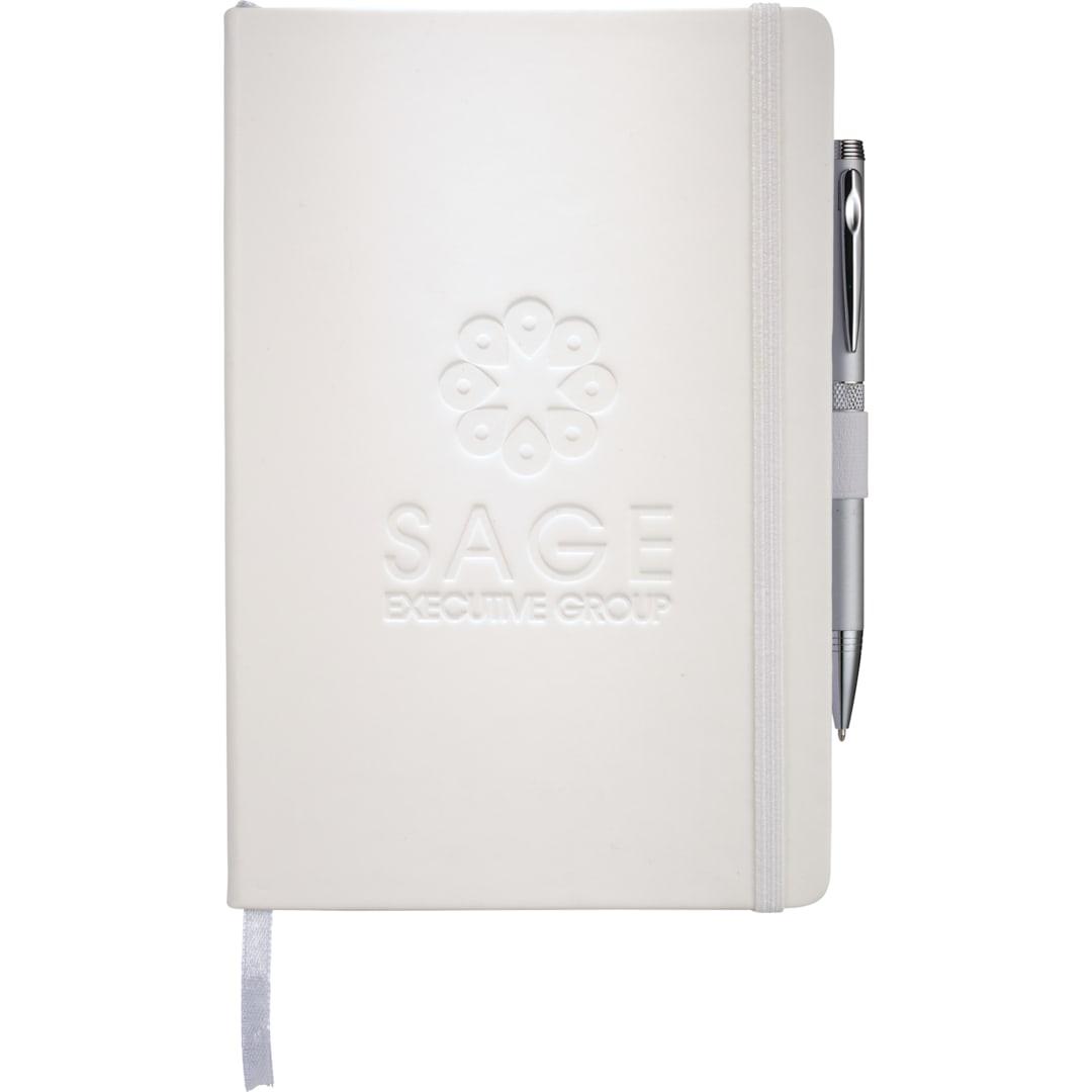 Fsc® mix 5.5 x 8.5 nova bound journal Black miniatura 26