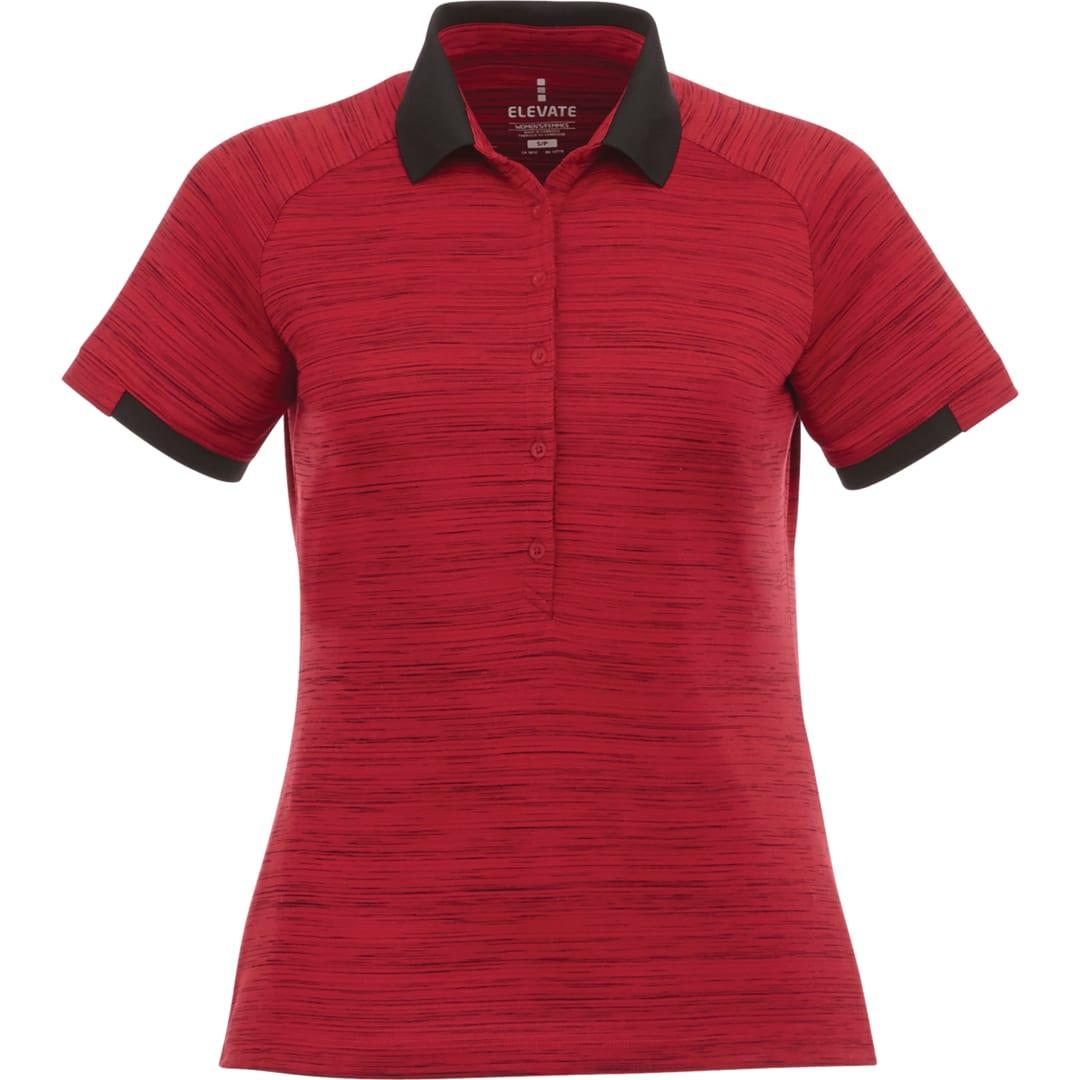 Womens emory ss polo Red miniatura 3