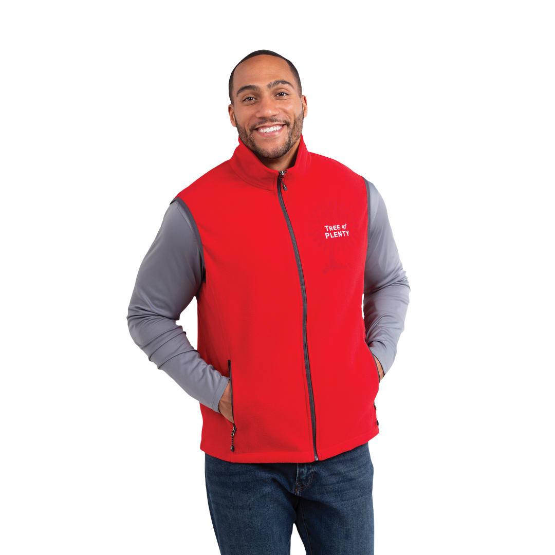 Mens tyndall polyfleece vest Black miniatura 6