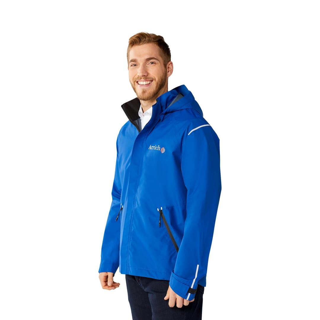 Mens gearhart softshell jacket Grey miniatura 5