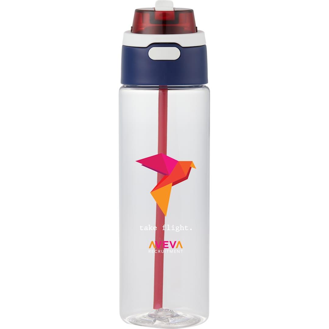 Ella rpet single wall sports bottle 24oz Red miniatura 44