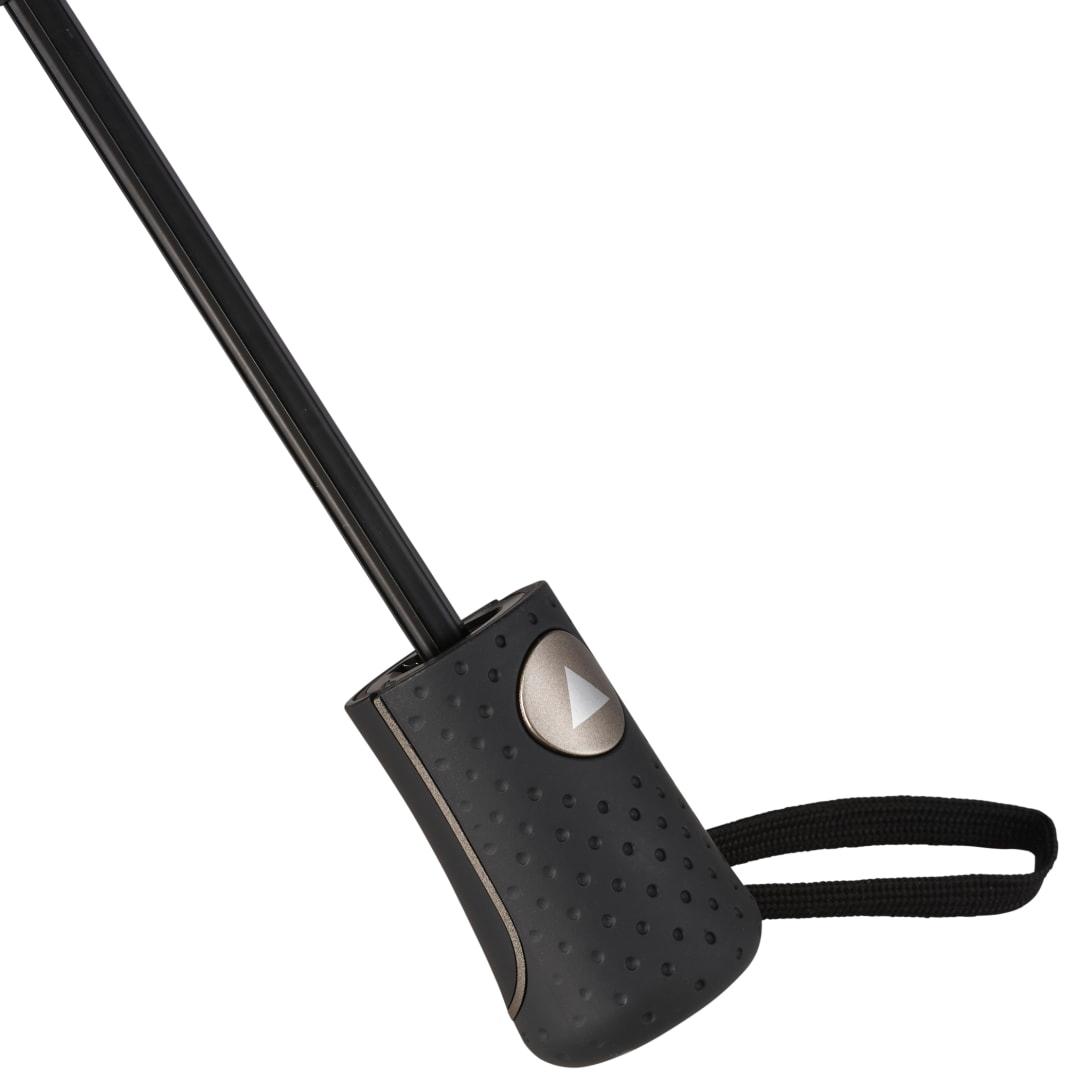46 Recycled auto open umbrella Black miniatura 2