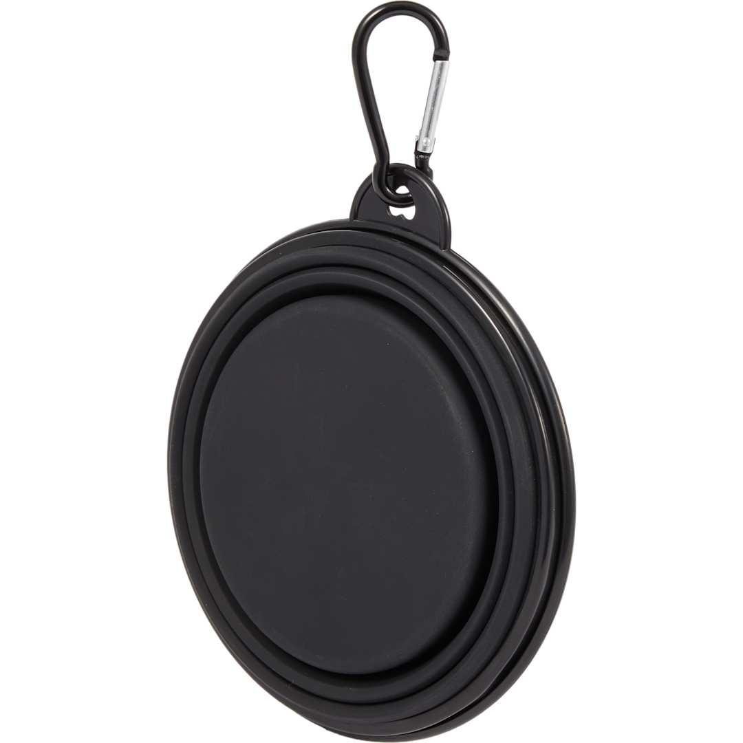 Collapsible slow feeder bowl Black thumbnail 2