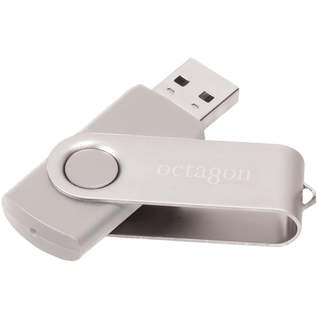 Rotate flash drive 4gb Red miniatura 43