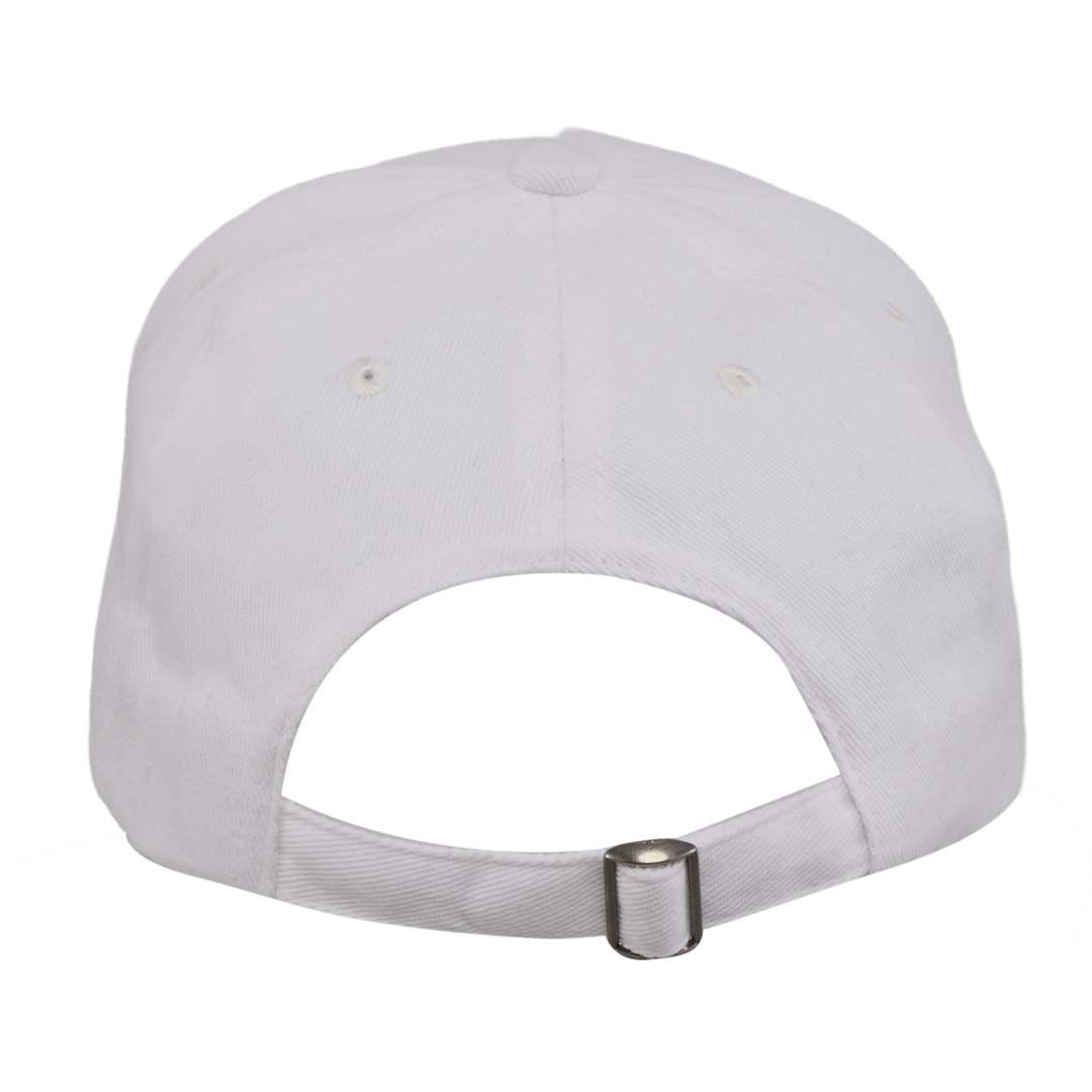 Recycled cotton twill 6 panel ballcap - unisex White miniatura 5