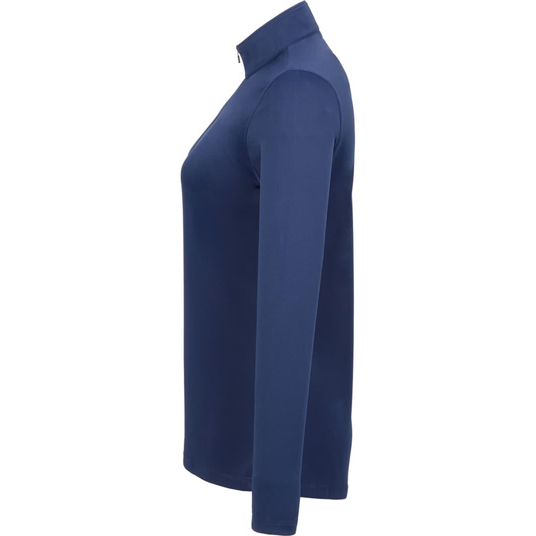 Dara knit quarter zip - womens Navy Blue miniatura 4