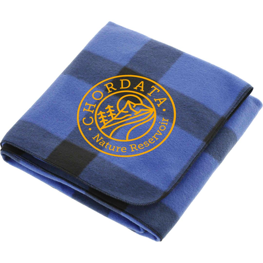 Buffalo plaid fleece blanket Red miniatura 5