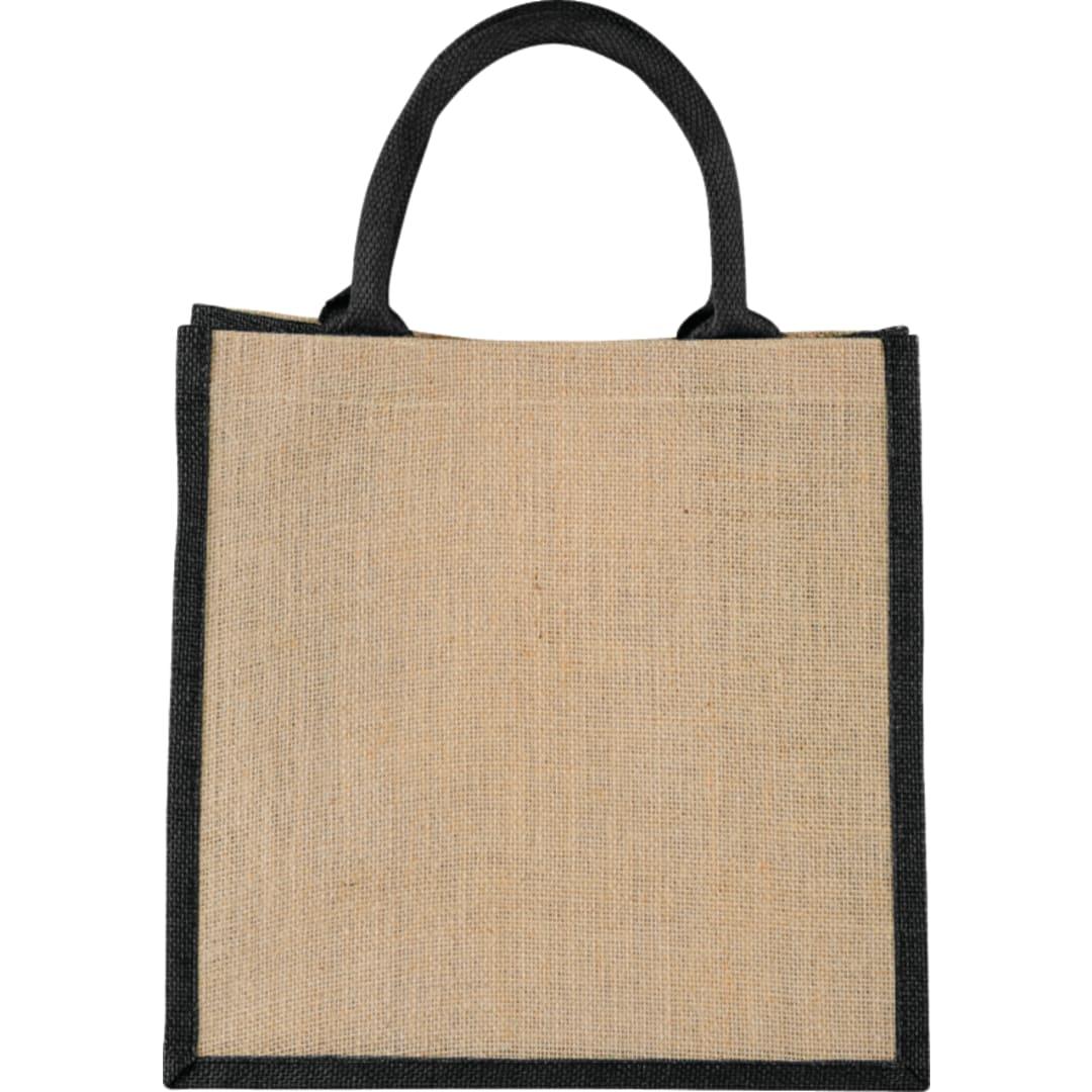 Medium jute gift tote Navy Blue miniatura 3