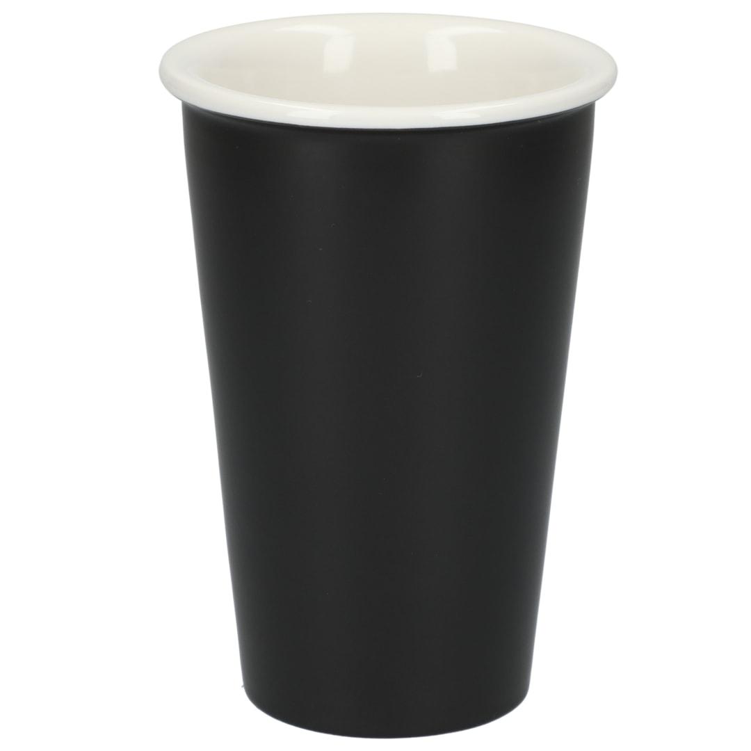 Im not a paper cup 10oz ceramic tumbler Black miniatura 5