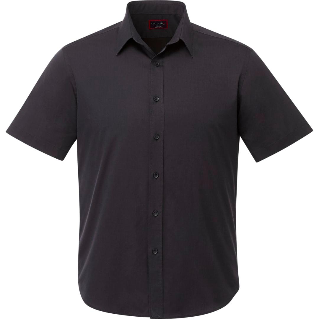 Untuckit classic coufran short sleeve shirt-mens Black miniatura 3