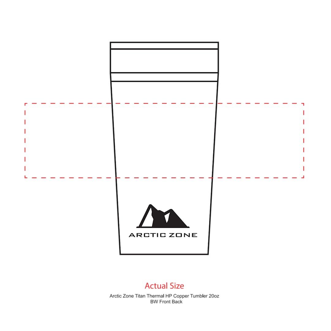Arctic zone® titan thermal hp® copper tumbler 20oz Grey miniatura 11