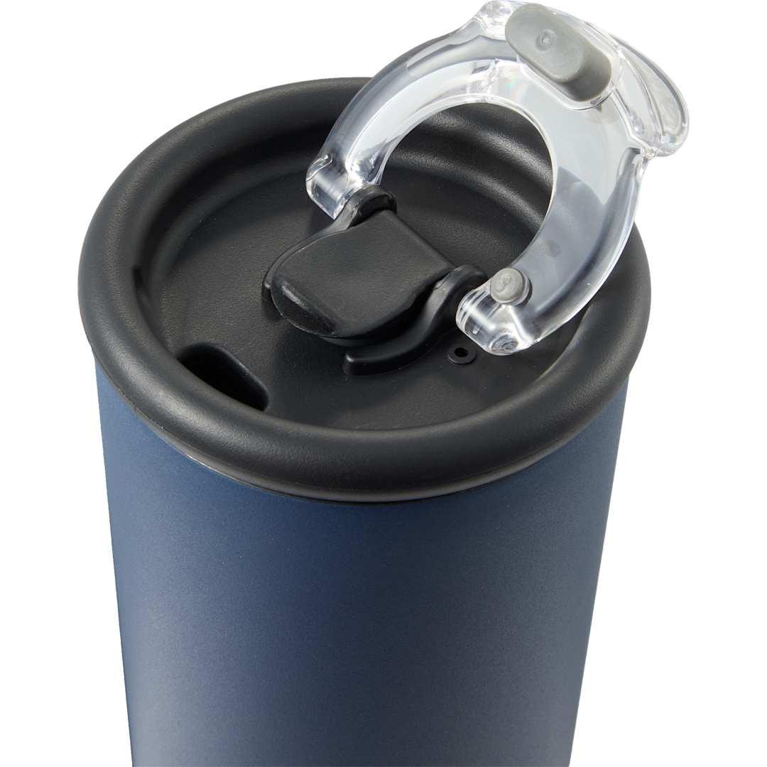 Kyser recycled vacuum tumbler w/ straw 20oz Black miniatura 29