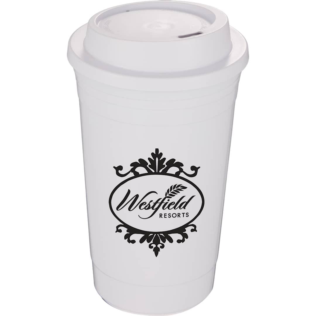 The traveler insulated cup 16 oz. w/ lid Black miniatura 30