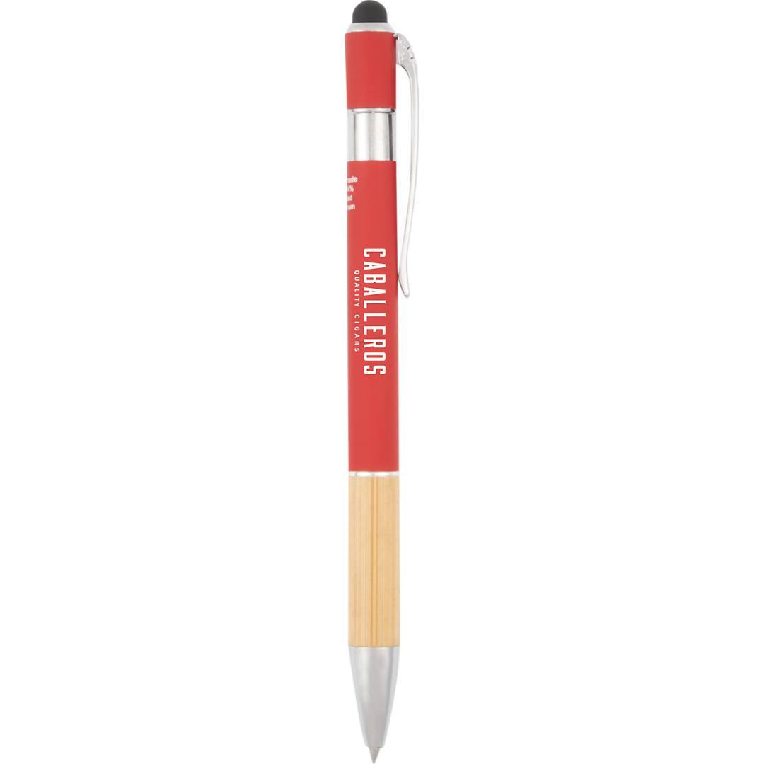 Bamboo ral soft touch ballpoint stylus Black miniatura 7