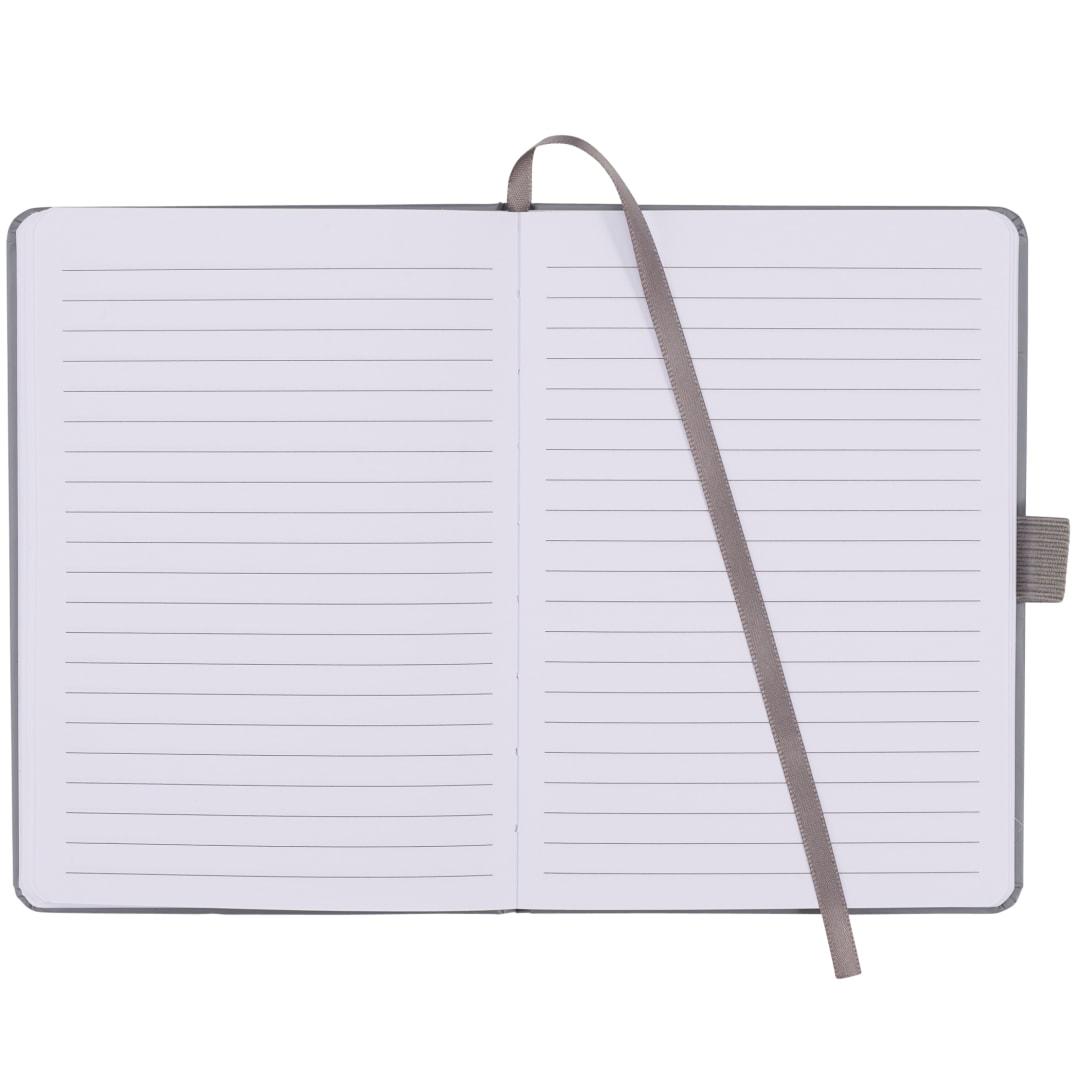 Fsc® recycled 5 x 7 prism notebook Black miniatura 17