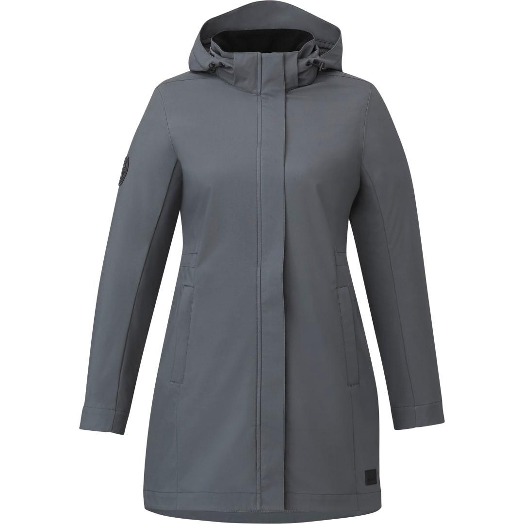 Roots73 napanee eco softshell jacket - womens Dark Gray miniatura 15