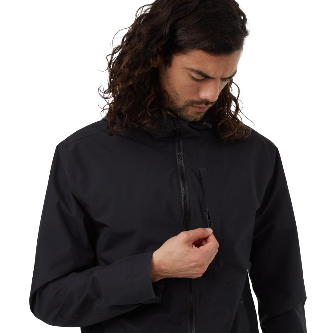 Tentree nimbus rain jacket - mens Black miniatura 9