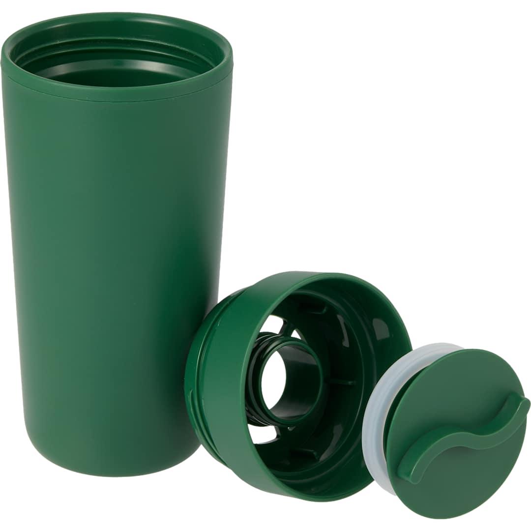 Lola recycled tumbler w/ 360 degree lid 16 oz Black miniatura 18