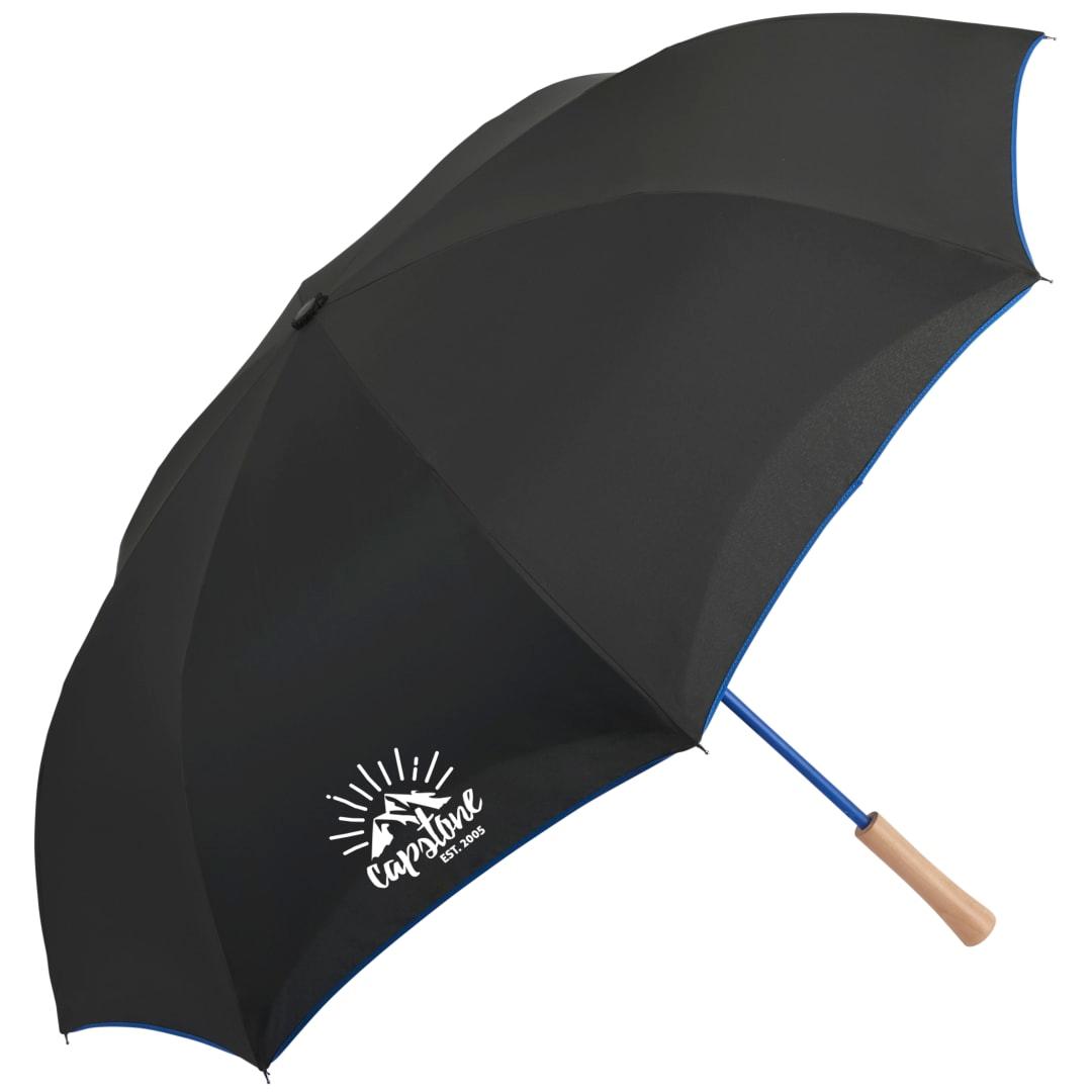 48 Recycled manual inversion umbrella Black miniatura 41