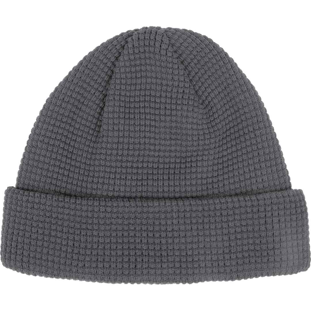 Recycled waffle beanie - unisex Blue miniatura 6