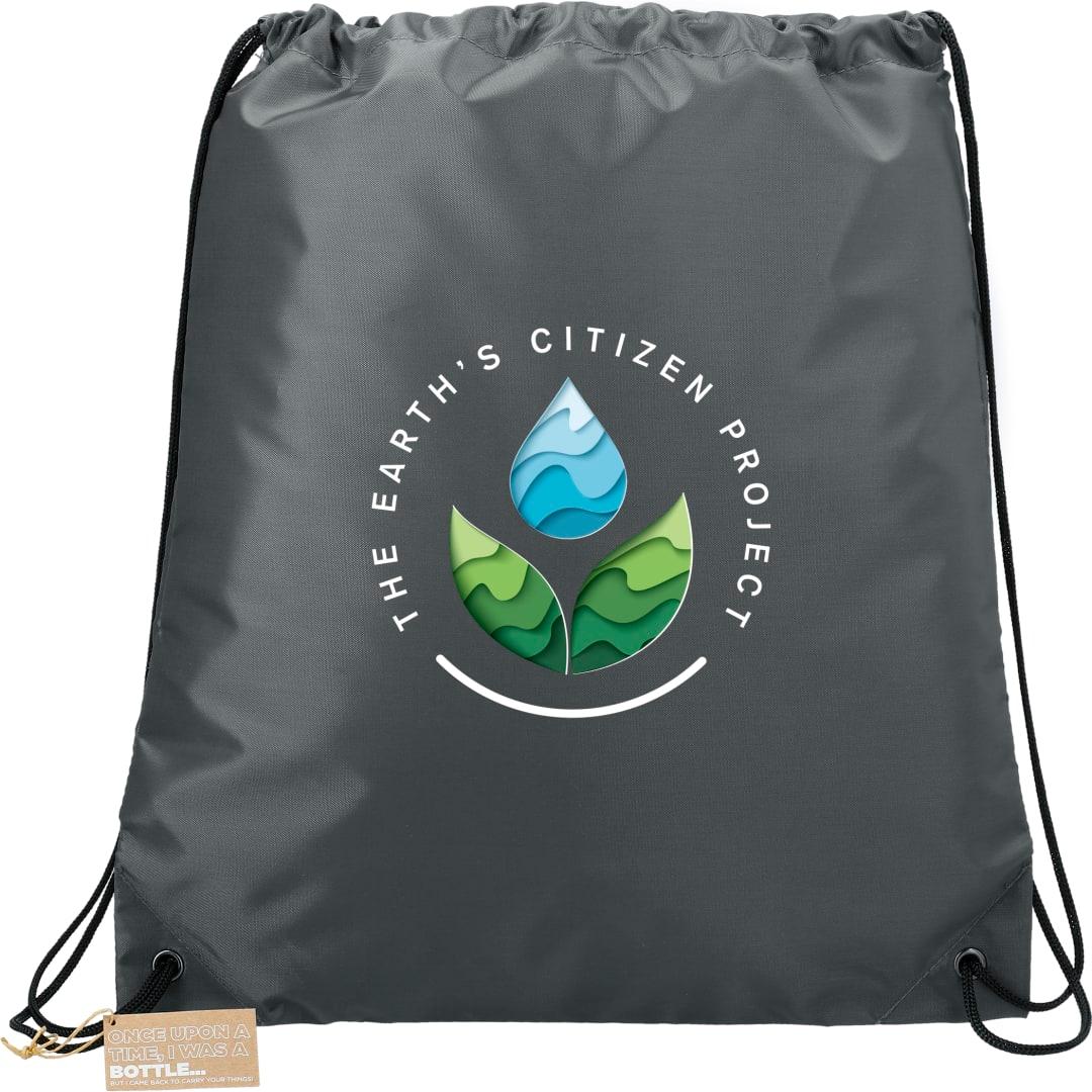 Oriole rpet drawstring bag Black miniatura 5